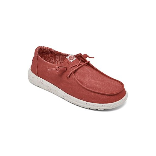 Hey Dude Womens Wendy Stretch Canvas Casual Moccasin Sneakers from Finish Line