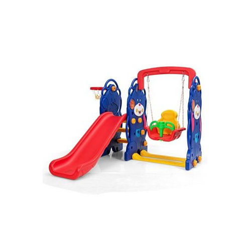Slickblue 3-in-1 Toddler Climber and Swing Playset
