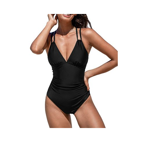 CUPSHE Womens Plunging O-Ring & Cutout One-Piece