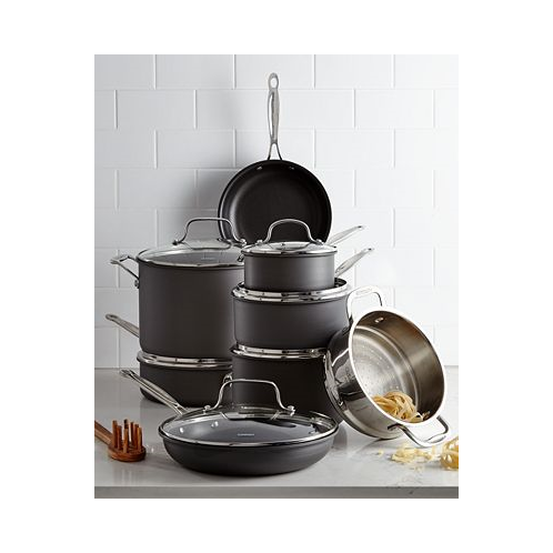 Cuisinart Chefs Classic Hard-Anodized 14-Pc. Cookware Set