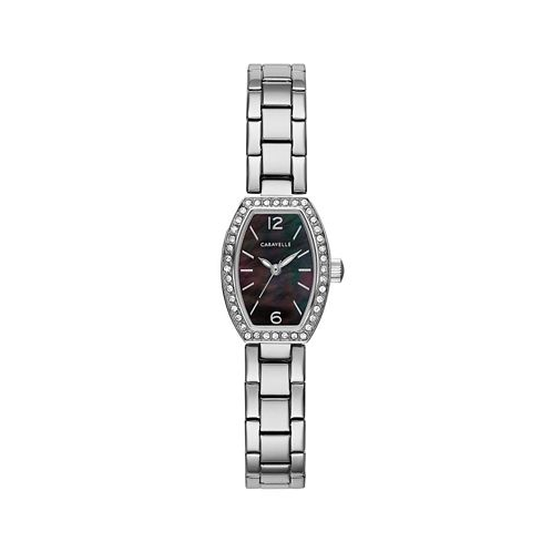 Caravelle Womens Stainless Steel Bracelet Watch 18x24mm