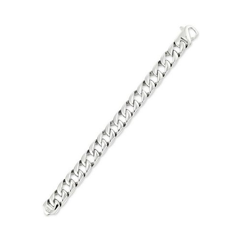 LEGACY for MEN by Simone I. Smith Large Curb Link Bracelet in Stainless Steel