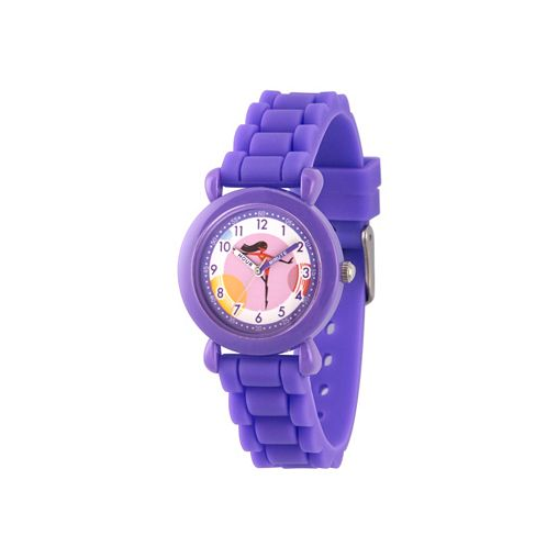 Ewatchfactory Disney The Incredibles 2 Violet Parr Girls Purple Plastic Time Teacher Watch