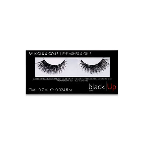 Black Up Eyelashes & Glue