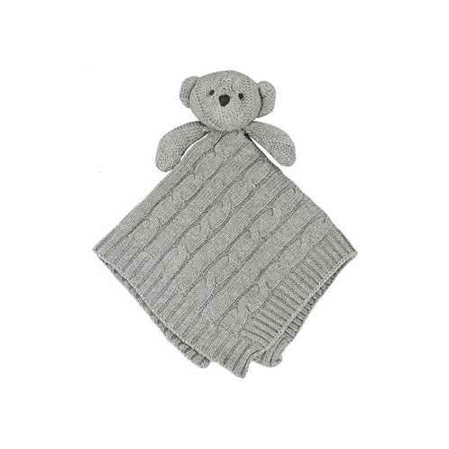 3 Stories Trading Baby Boy or Baby Girl Knit Bear Security Blanket