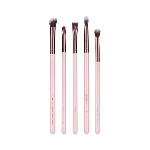 LUXIE 5-Pc. Rose Gold Eye Essential Brush Set