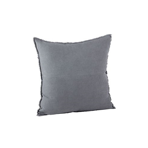 Saro Lifestyle Fringed Linen Decorative Pillow 20 x 20