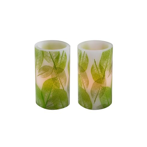 JH Specialties Inc/Lumabase Lumabase Battery Operated Wax Candle Set of 2