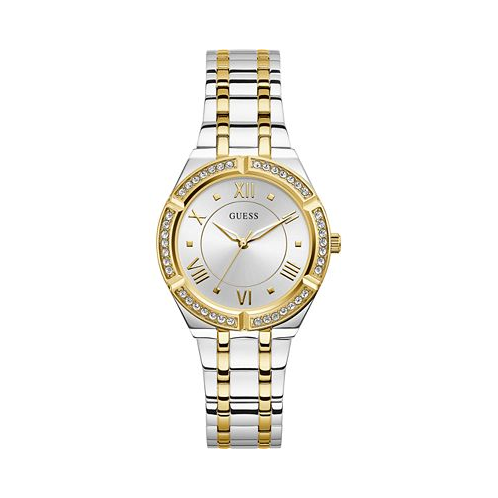 GUESS Womens Two-Tone Stainless Steel Bracelet Watch 36mm