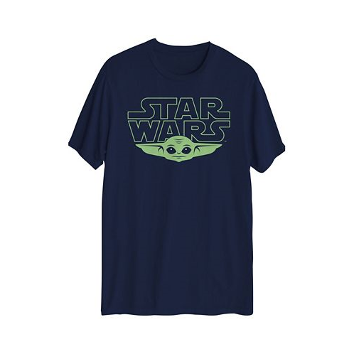 Hybrid Mens Star Wars The Child Yoda Head Graphic T-shirt