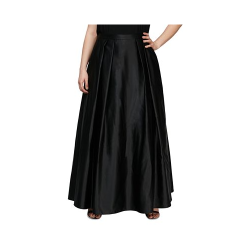 Alex Evenings Plus Size Satin Ball Gown Skirt