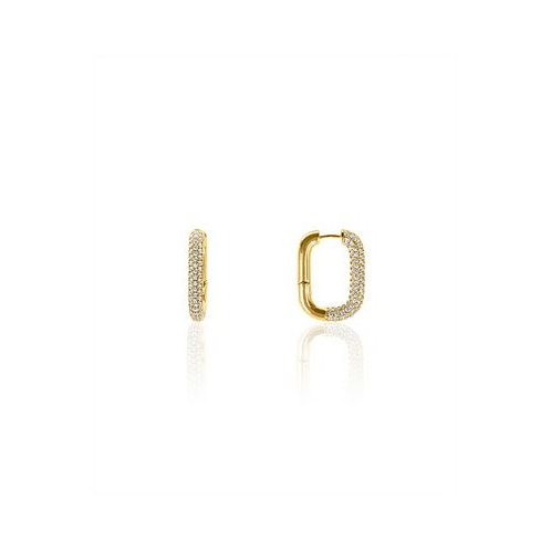 OMA THE LABEL Womens Chi 18K Gold Plated Brass Earrings