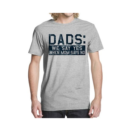 Buzz Shirts Mens Dads Say Yes Graphic T-shirt