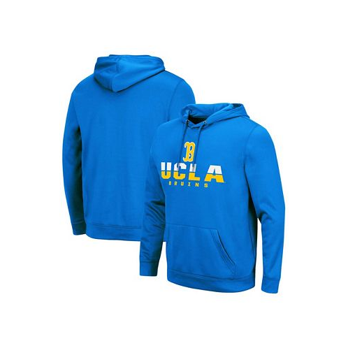 Colosseum Mens Blue UCLA Bruins Lantern Pullover Hoodie