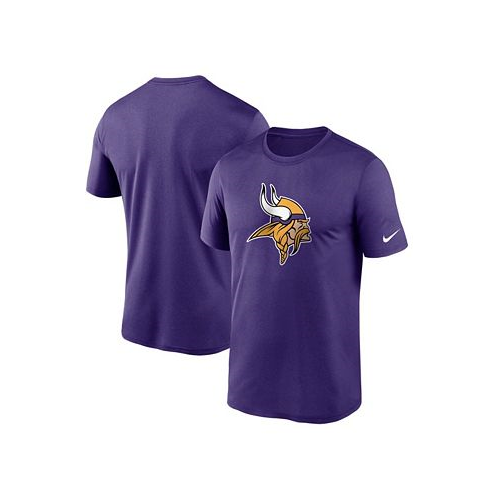 Nike Mens Purple Minnesota Vikings Logo Essential Legend Performance T-shirt