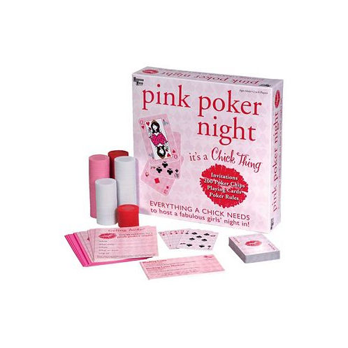 University Games Pink Poker Night