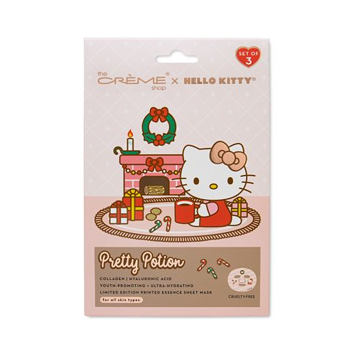 The Creme Shop x Hello Kitty Pretty Potion Printed Essence Sheet Mask 3-Pk.