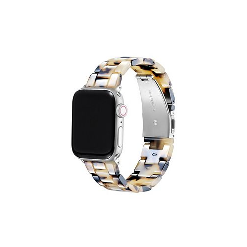 Posh Tech Claire Light Natural Tortoise Resin Link Band for Apple Watch 38mm-40mm