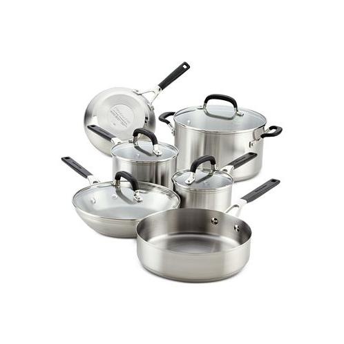 KitchenAid Stainless Steel 10 Piece Cookware Set