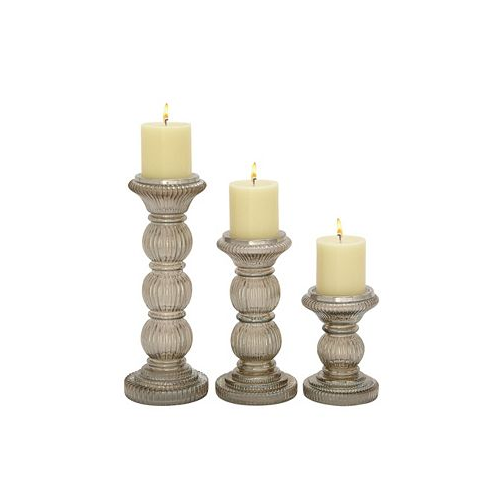 Novogratz Collection Traditional Candle Holder Set of 3