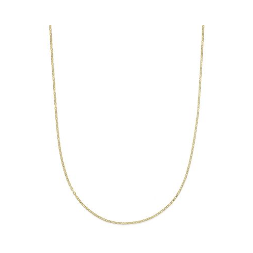 Italian Gold 16 Flat Rolo Chain Necklace (1-3/8mm) in 14k Gold