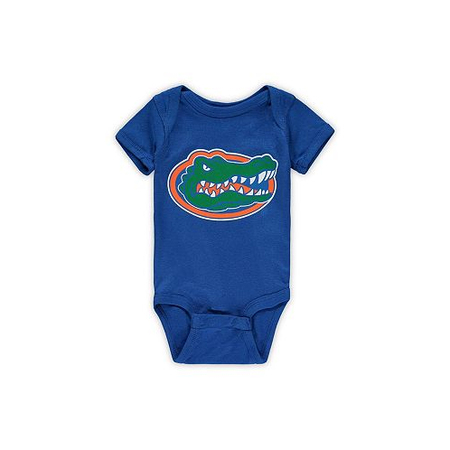 Two Feet Ahead Infant Boys and Girls Royal Florida Gators Mascot Head Big Logo Bodysuit