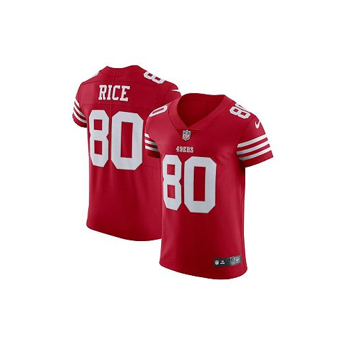 Nike Mens Jerry Rice Scarlet San Francisco 49ers Vapor Elite Retired Player Jersey