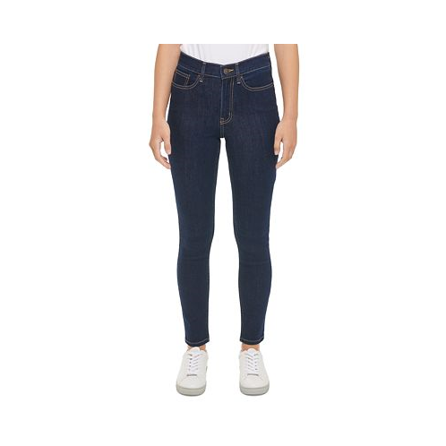 Calvin Klein Jeans Womens High-Rise Skinny Jeans