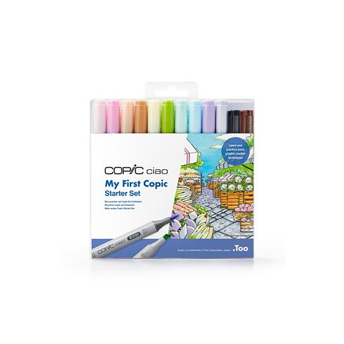 Ciao Marker My First Copic Starter Set 12 Piece