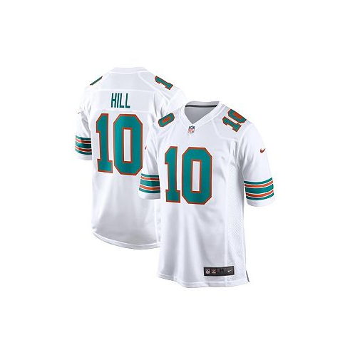 Nike Mens Tyreek Hill White Miami Dolphins Alternate Game Jersey