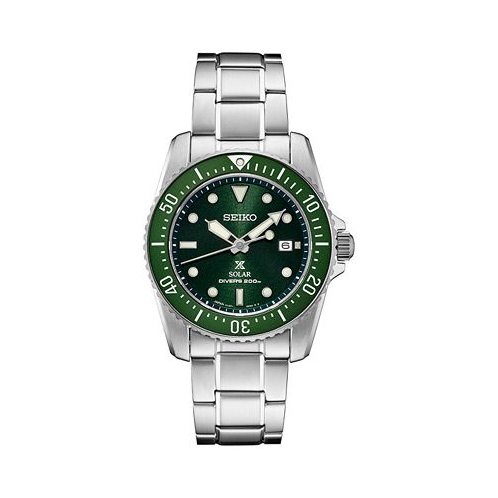 Seiko Solar Prospex Stainless Steel Bracelet Watch 38mm