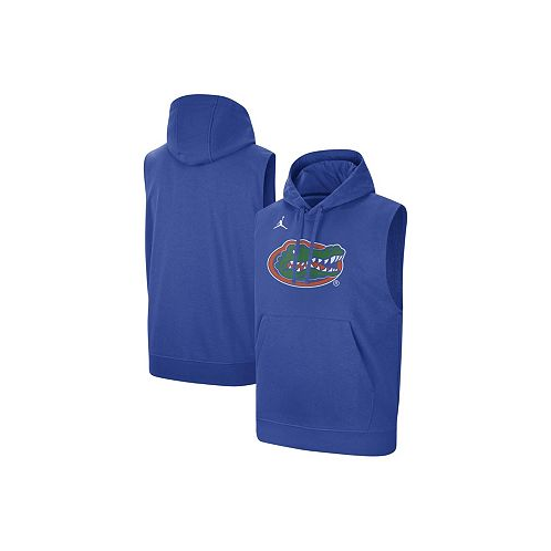 Jordan Mens Royal Florida Gators Logo Performance Sleeveless Pullover Hoodie