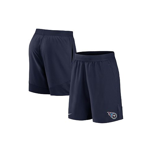 Nike Mens Navy Tennessee Titans Stretch Woven Shorts
