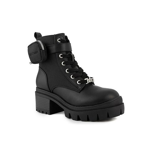 Juicy Couture Womens Quentin Combat Boots