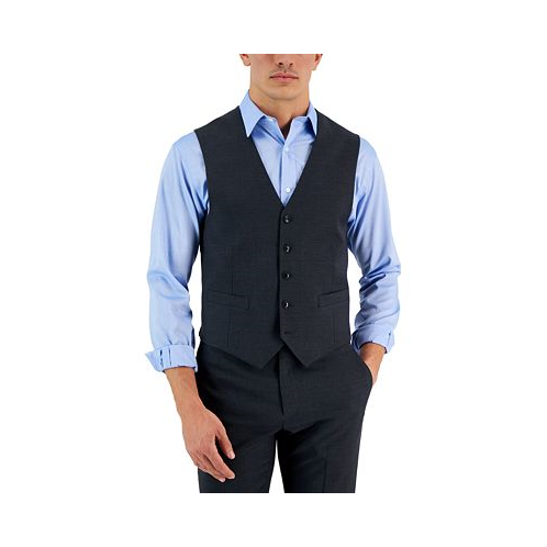 Tommy Hilfiger Mens Modern-Fit Wool TH-Flex Stretch Suit Suit Vest