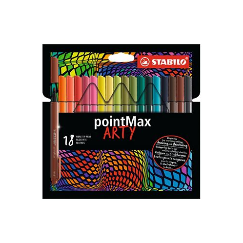 Stabilo Arty Pointmax Pens 18 Piece Set