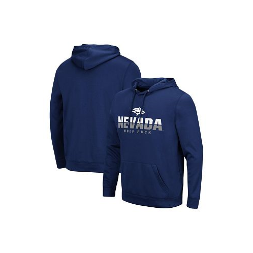 Colosseum Mens Navy Nevada Wolf Pack Lantern Pullover Hoodie
