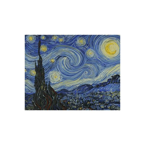 Crafting Spark Painting by Numbers Kit Starry Night G002 19.69 x 15.75 in