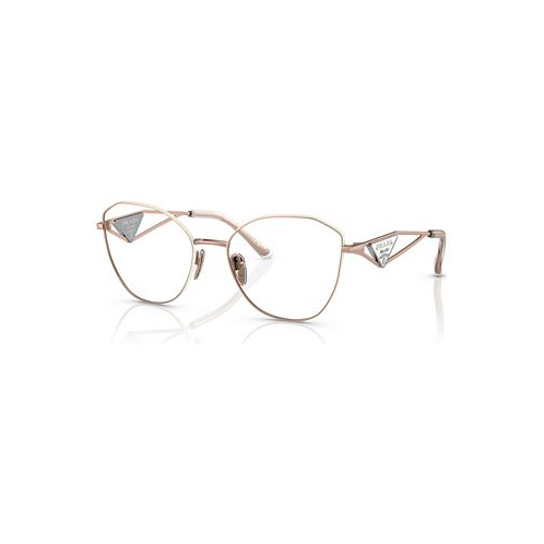 PRADA Womens Irregular Eyeglasses PR 52ZV53-O