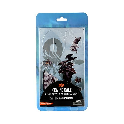 WizKids Games Dungeons Dragons Idols of the Realms Miniatures Icewind Dale Rime of the Frostmaiden 2 Dimensional 1st Frost Giant Skeleton 11 Piece Set