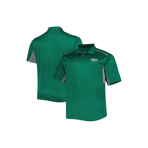 Profile Mens Green New York Jets Big and Tall Team Color Polo Shirt