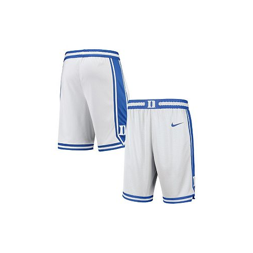 Nike Mens White Duke Blue Devils Limited Basketball Shorts
