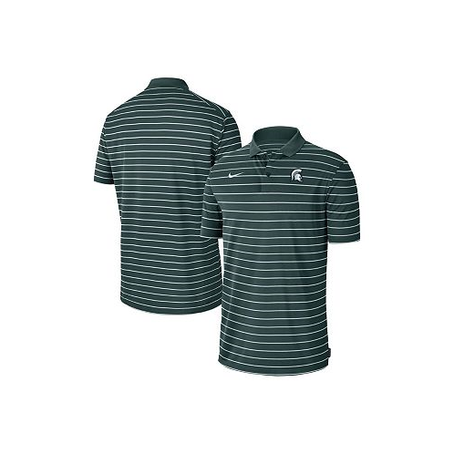 Nike Mens Green Michigan State Spartans Icon Victory Coaches 2022 Early Season Performance Polo Shirt