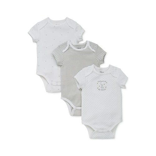 Little Me Baby Boys or Baby Girls Welcome To The World Bodysuits Pack of 3