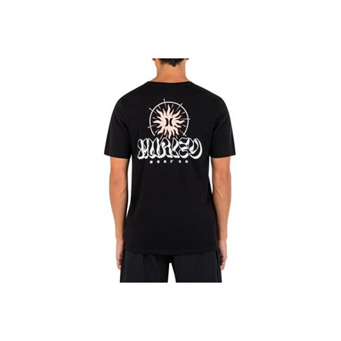 Hurley Mens Everyday Cosmic Groove Short Sleeves T-shirt