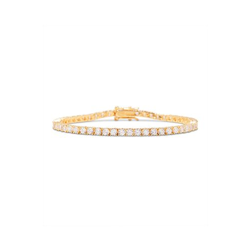 Brook & york Cubic Zirconia 14K Gold-Plated Vermeil Isabella Tennis Bracelet