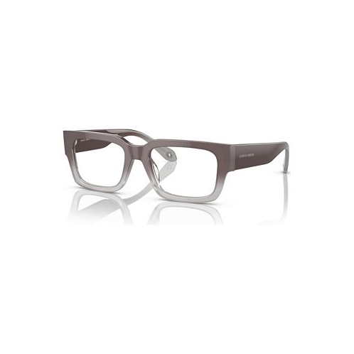 Giorgio Armani Mens Rectangle Eyeglasses AR7243U 53