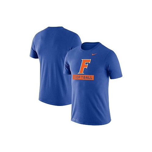 Nike Mens Royal Florida Gators Softball Drop Legend Performance T-shirt