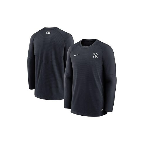 Nike Mens Navy New York Yankees Authentic Collection Logo Performance Long Sleeve T-shirt