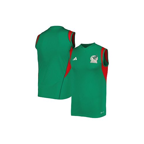 Adidas Mens Green Mexico National Team Sleeveless Training jersey